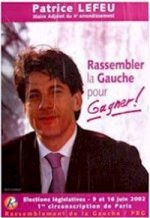 Patrice Lefeu : Parti radical de gauche dissident